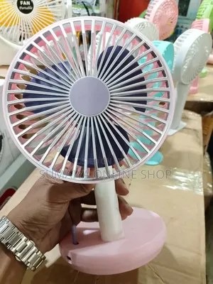 Portable Rechargeable Desktop Fan