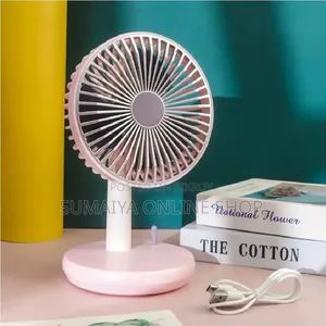 Portable Rechargeable Desktop Fan