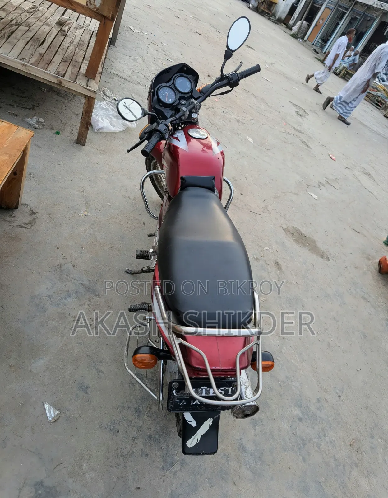 Bajaj CT 100 2016 Red