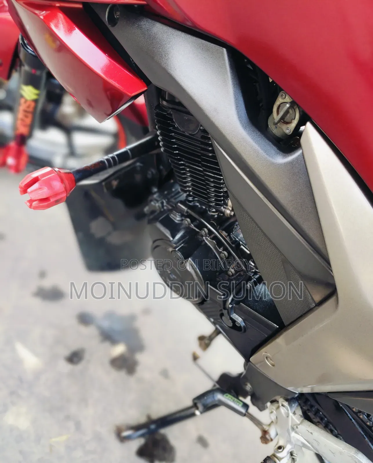 Suzuki Gixxer Monotone 2023 Red