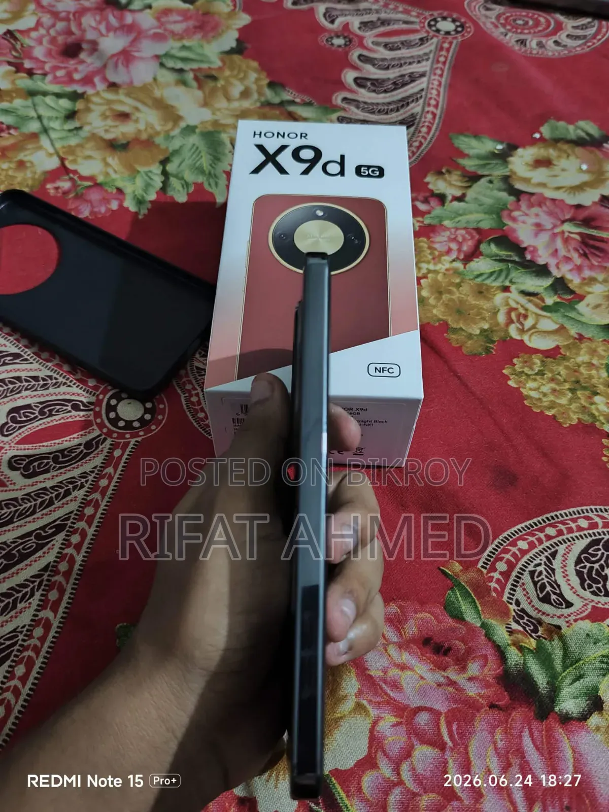 Honor X9d 256 GB Black
