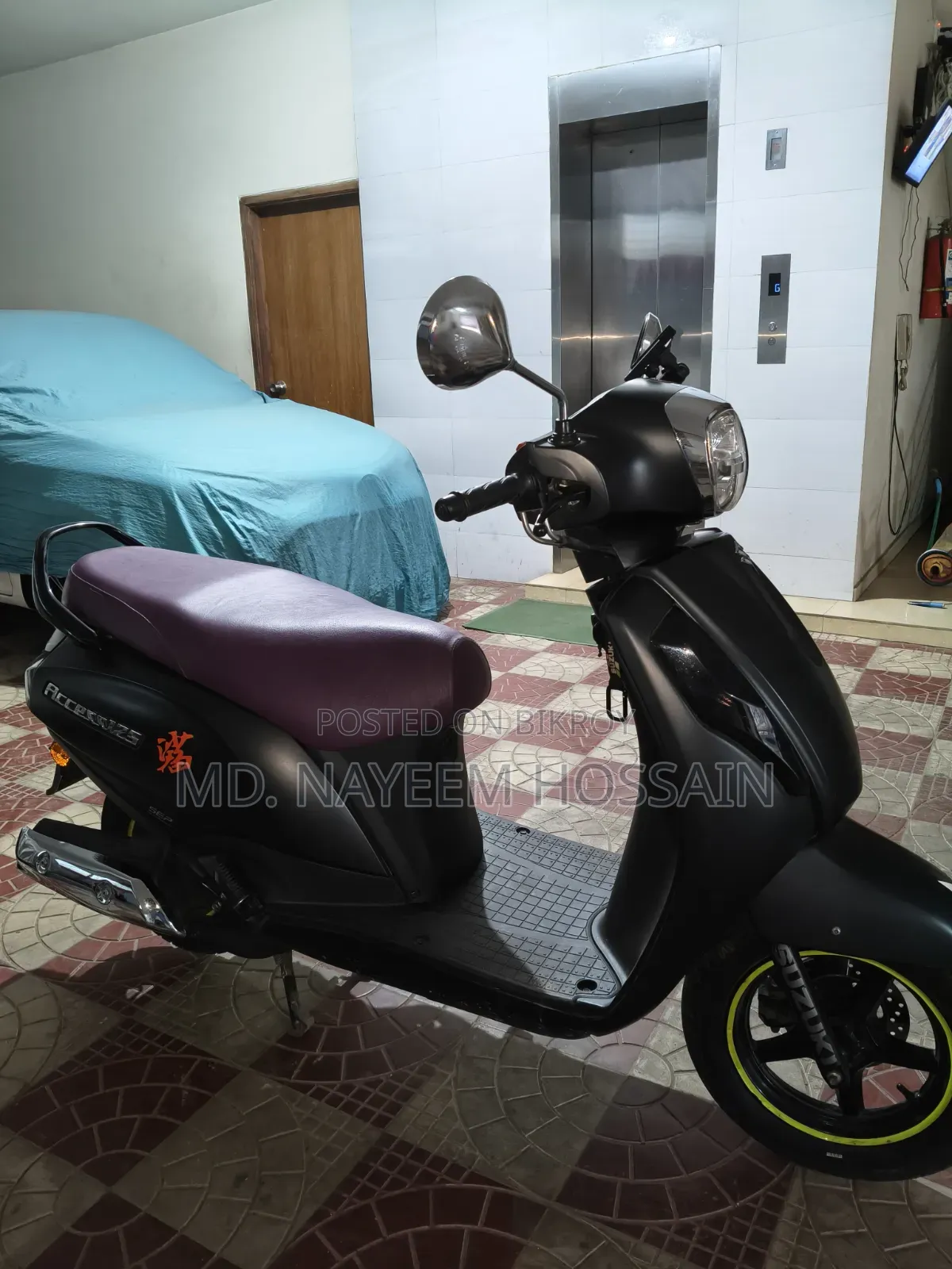 Suzuki Access 125 2024 Black