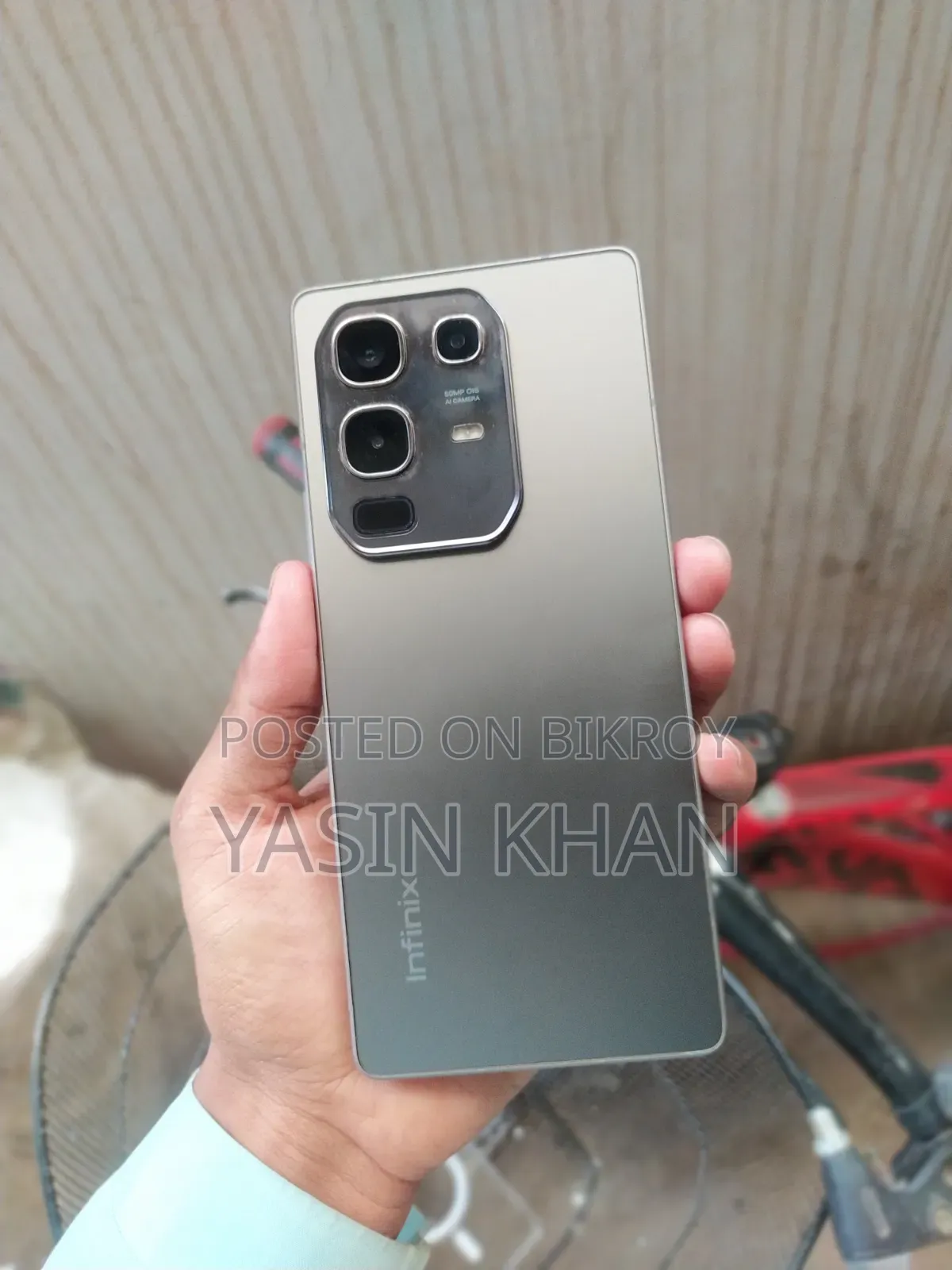 New Infinix Note 50 4G 256 GB Gray