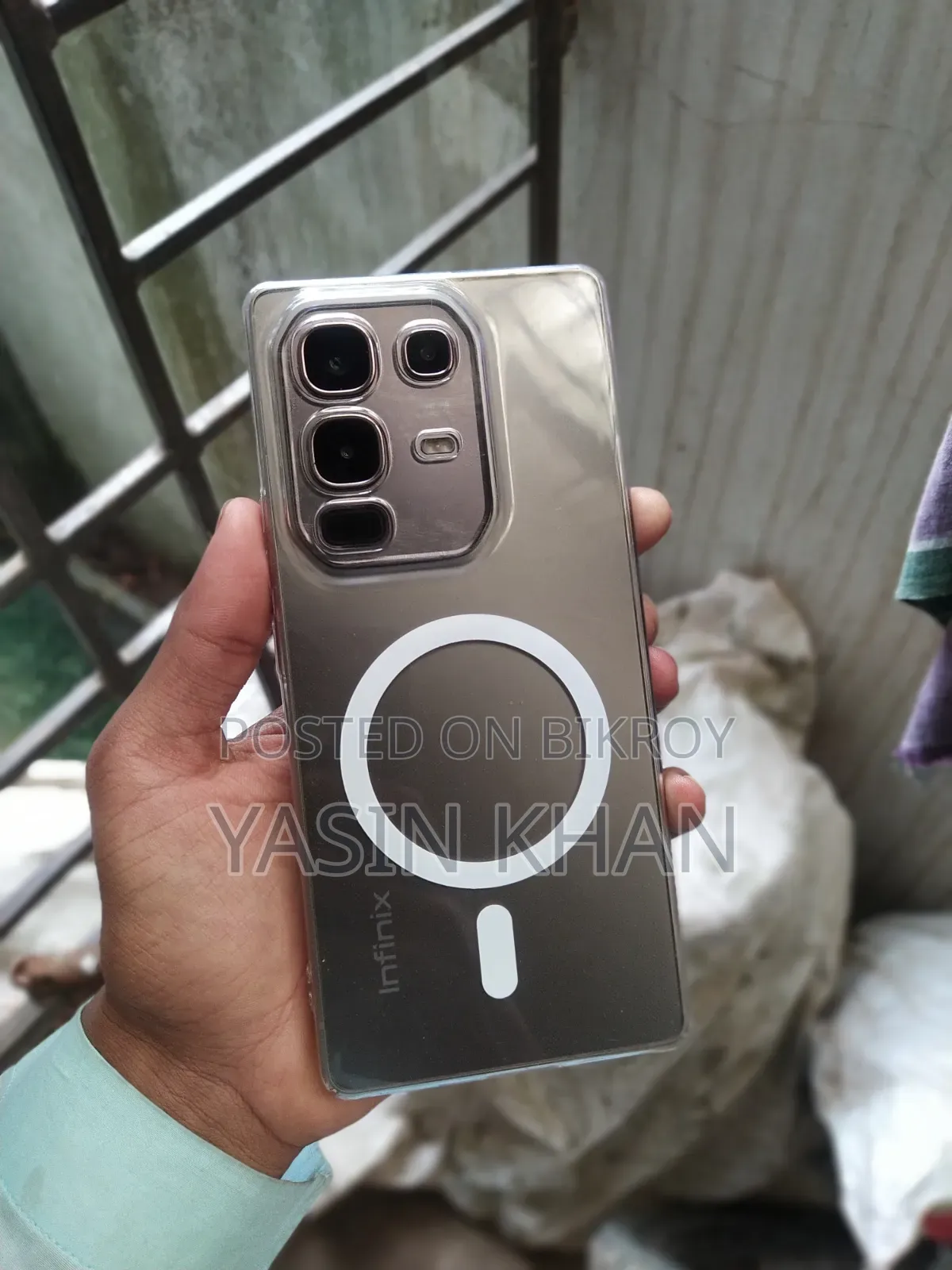 New Infinix Note 50 4G 256 GB Gray
