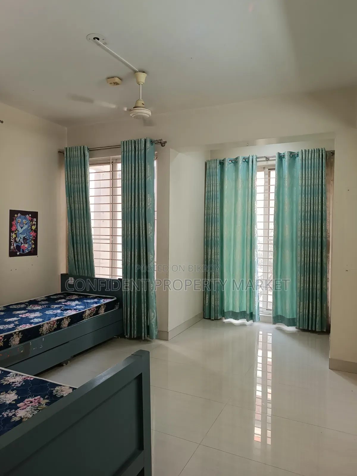 বারিধারায় ভাড়ার জন্য আসবাবপত্রসহ ৩ বেডরুমের অ্যাপার্টমেন্ট