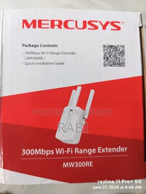 Mercusys Wifi Range Extender (MW300RE)
