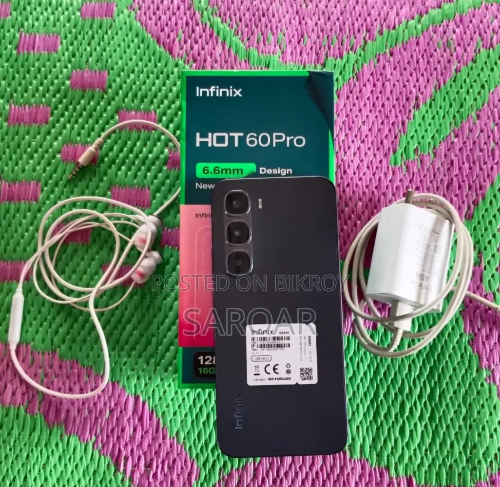 Infinix Hot 60 Pro 128 GB Black