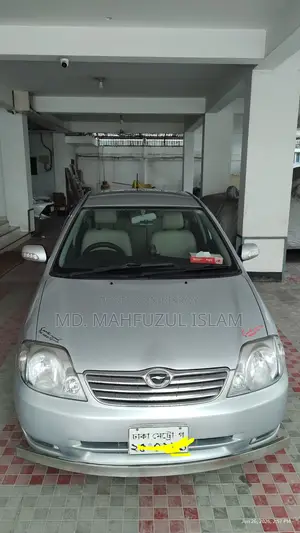 Toyota Corolla Sedan 2003 Silver