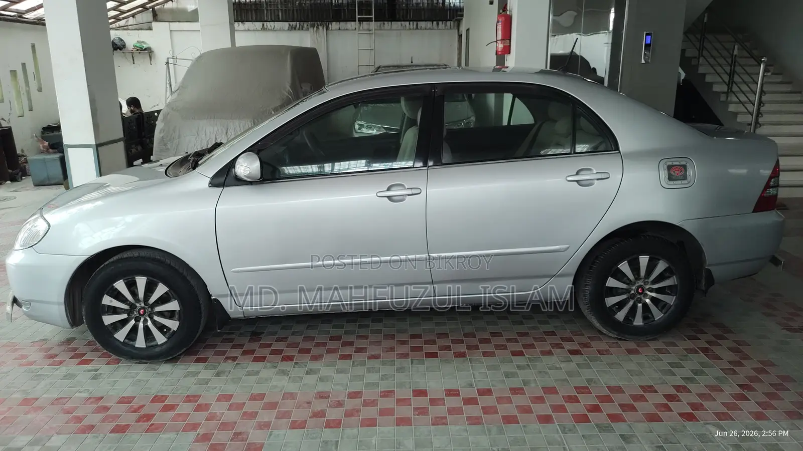 Toyota Corolla Sedan 2003 Silver