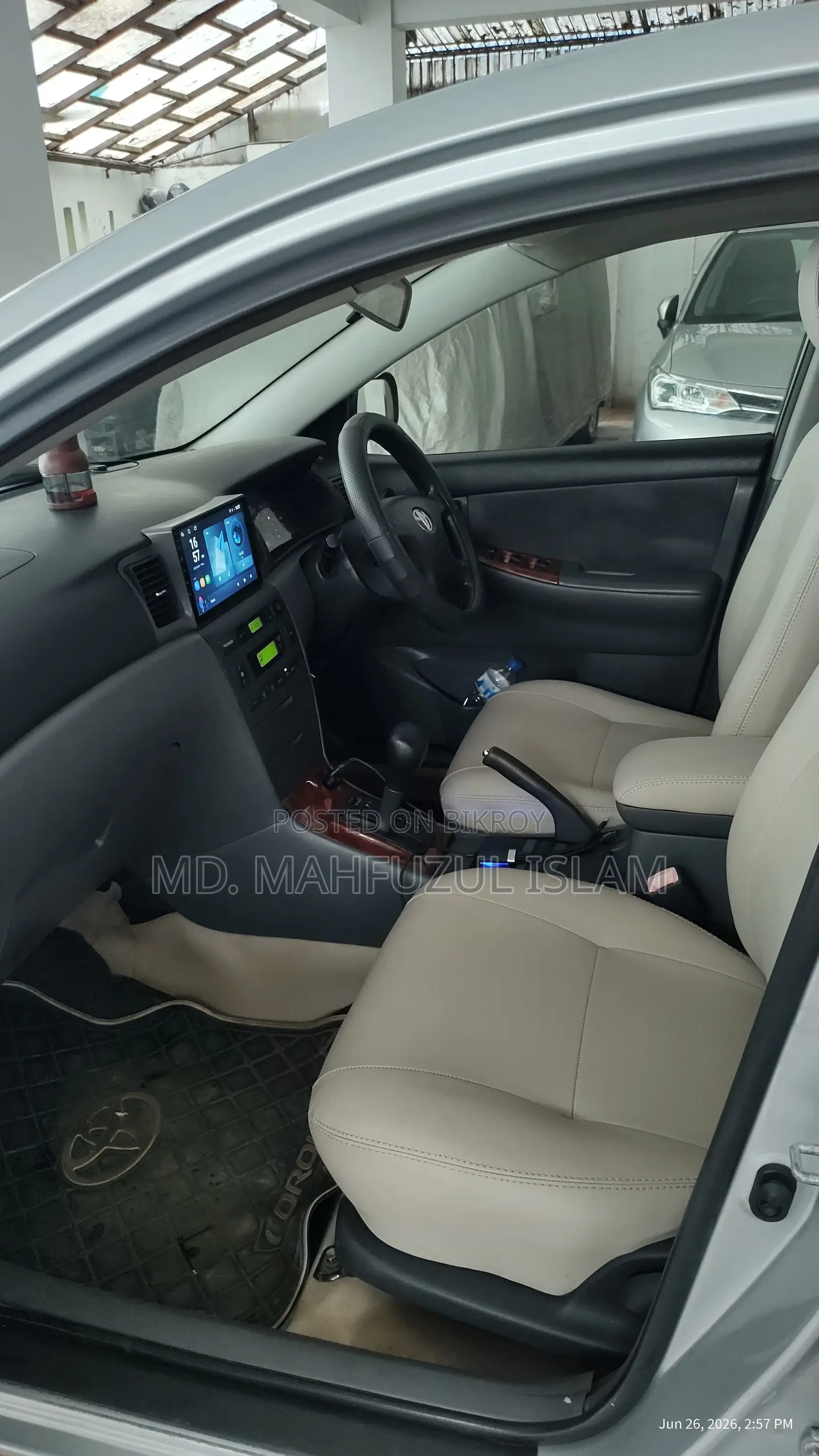 Toyota Corolla Sedan 2003 Silver