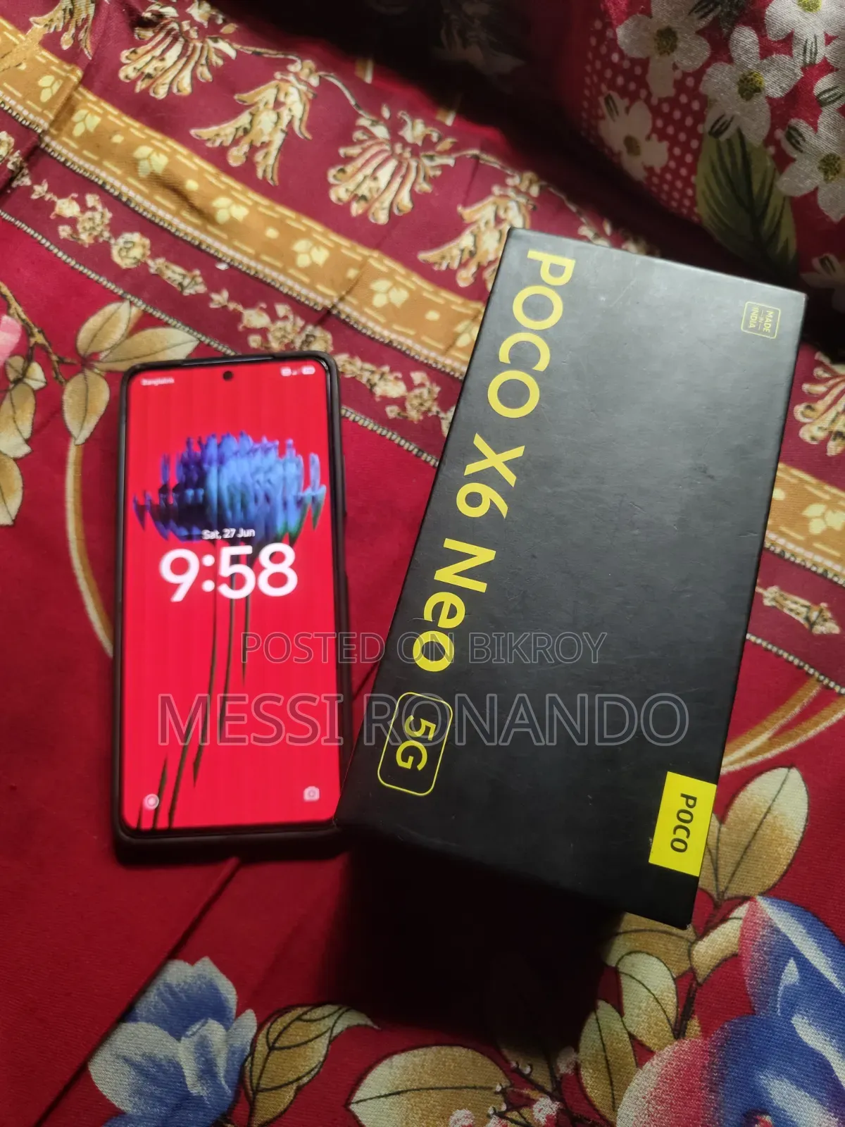 Xiaomi Poco X6 256 GB Blue