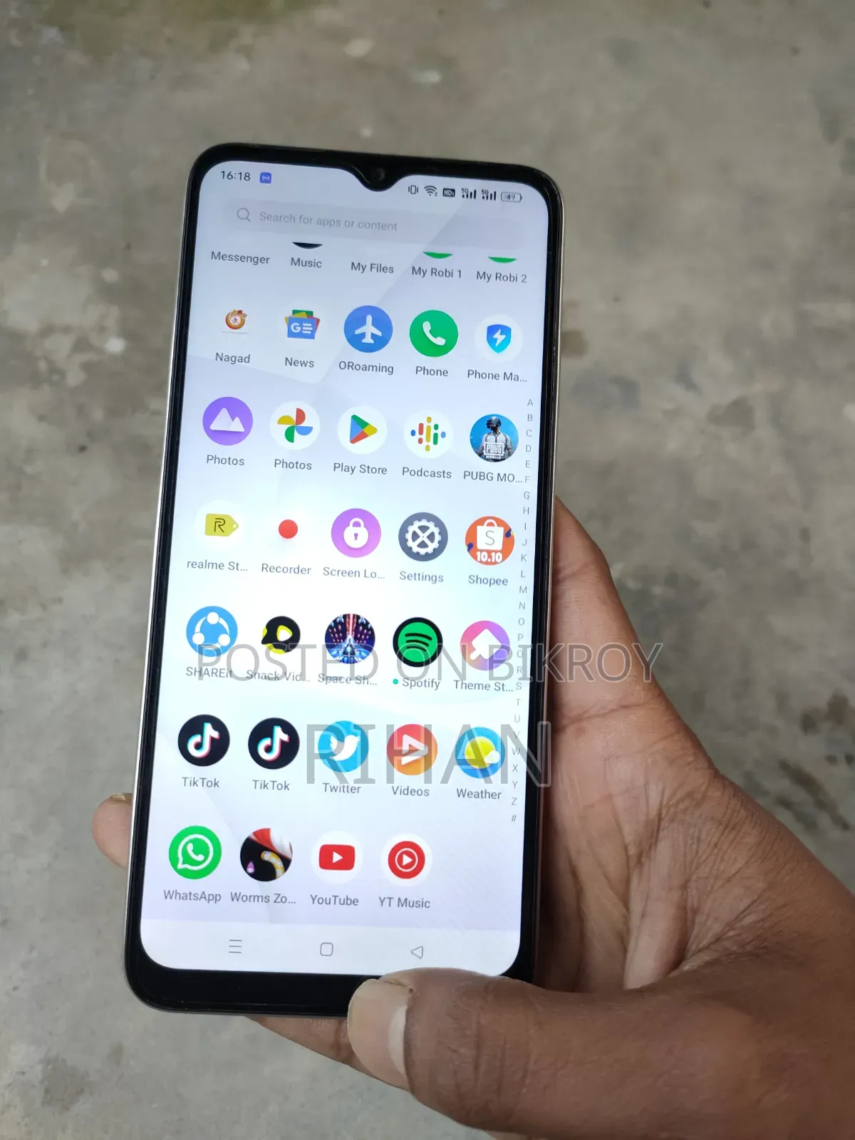 Realme 128 GB Blue