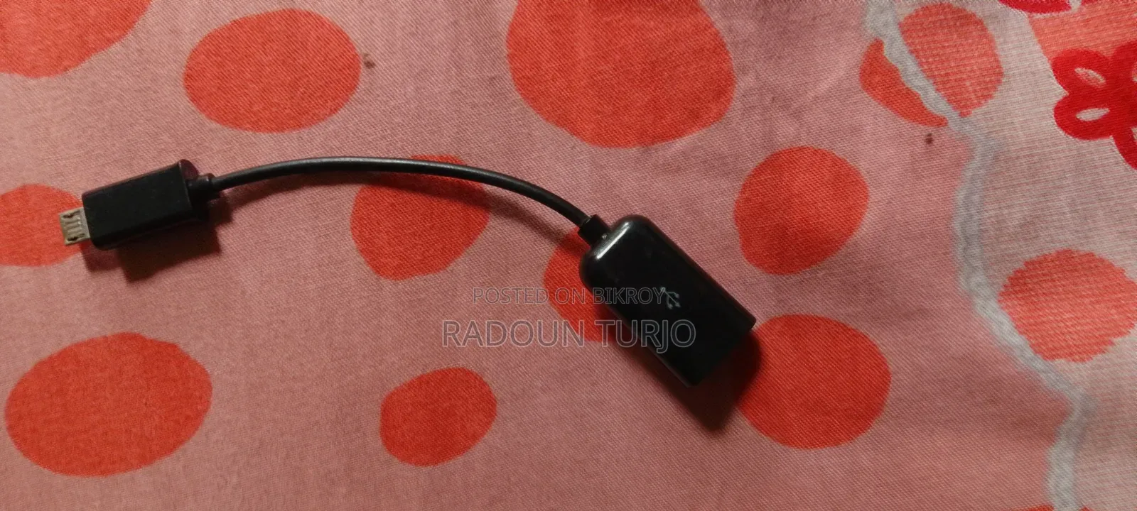 Otg Cabol and Adapter.