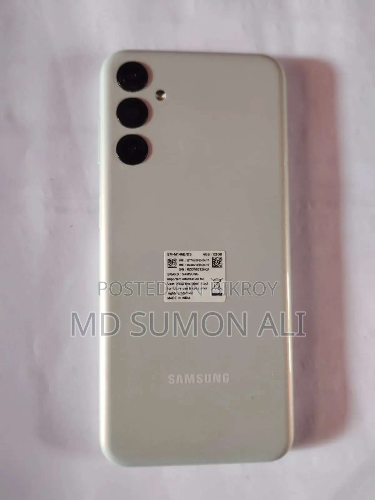 Samsung Galaxy M14 128 GB Gray
