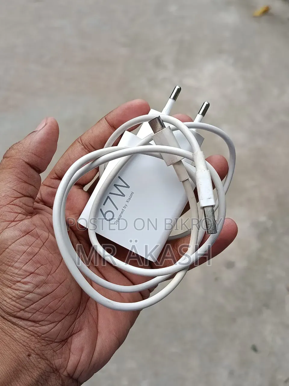 Redmi K 50i Charger 67w Used