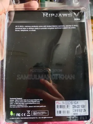 G.Skill Ripjaws V 16GB DDR4 3200MHz