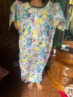 গরমে আরামদায়ক কটন রেডি মেক্সি।