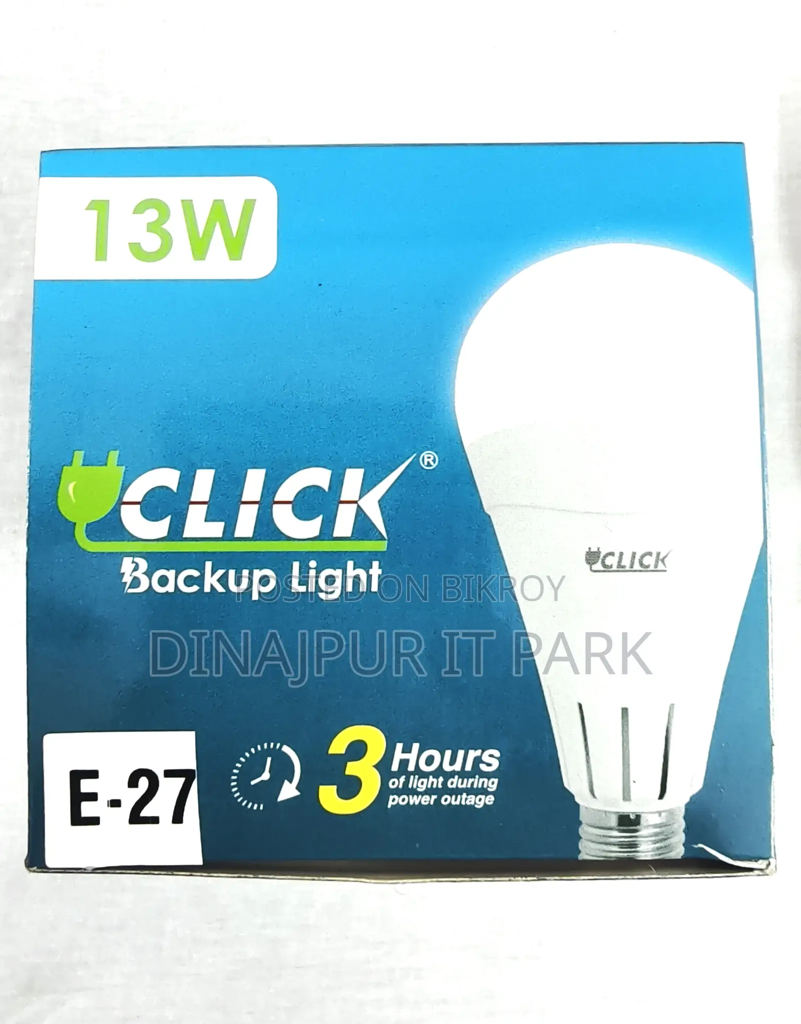 Click Rechargeable Backup Light 13w