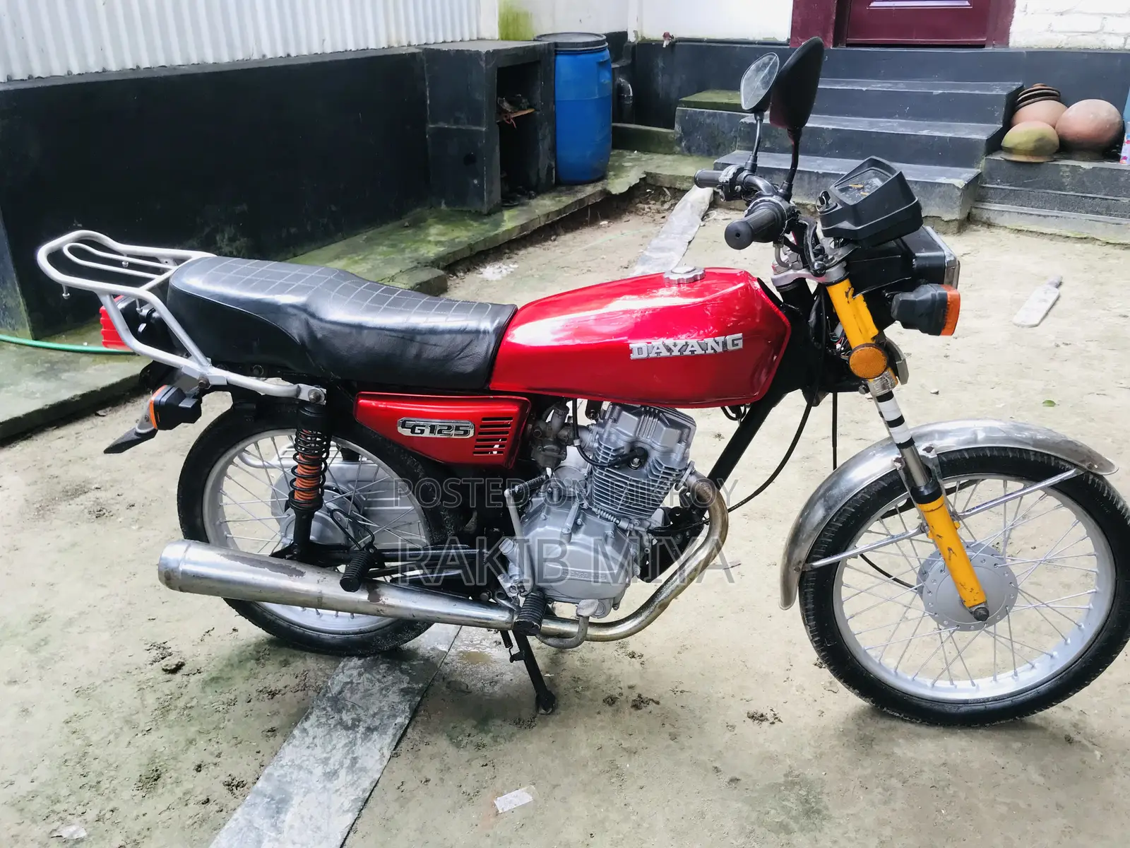 Dayang DY125-52 2007 Red