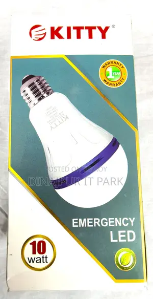Kitty 10W Emergency LED Light – Light even when there is no electricity!
