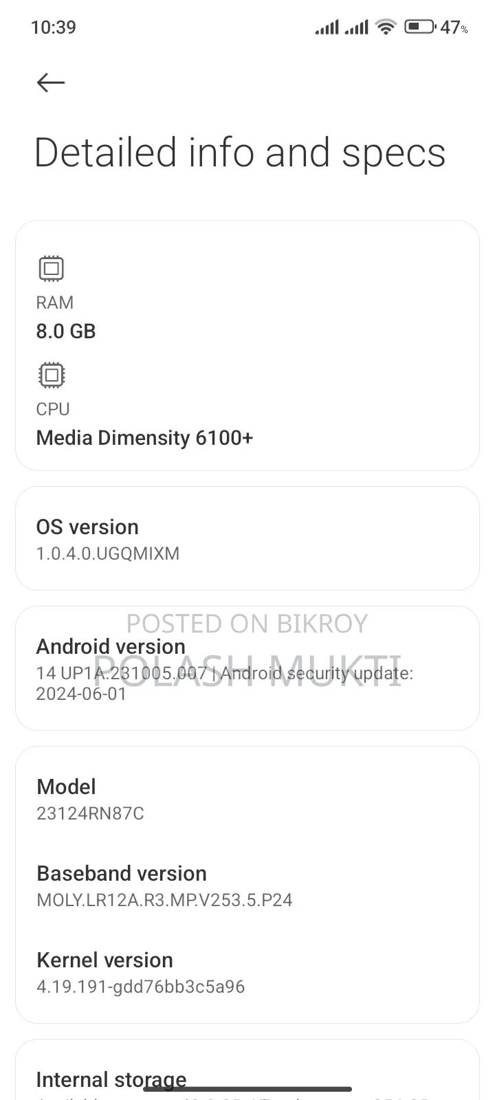 Realme 8 GB