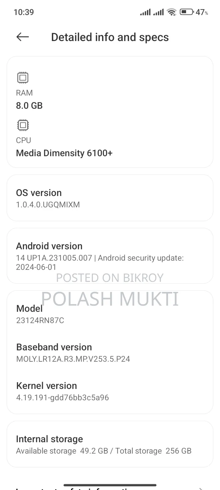 Realme 8 GB