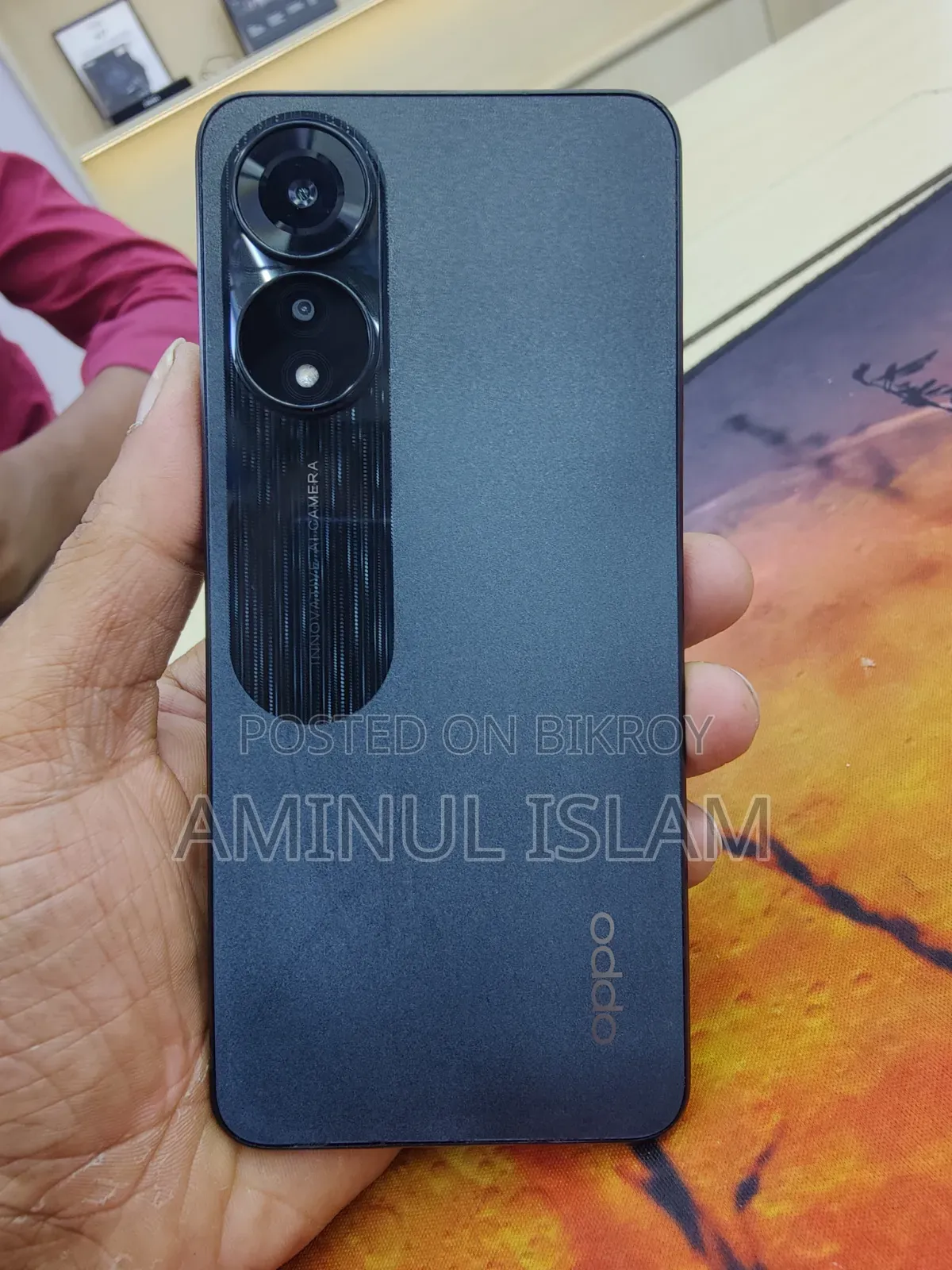 Oppo A78 4G 128 GB Black