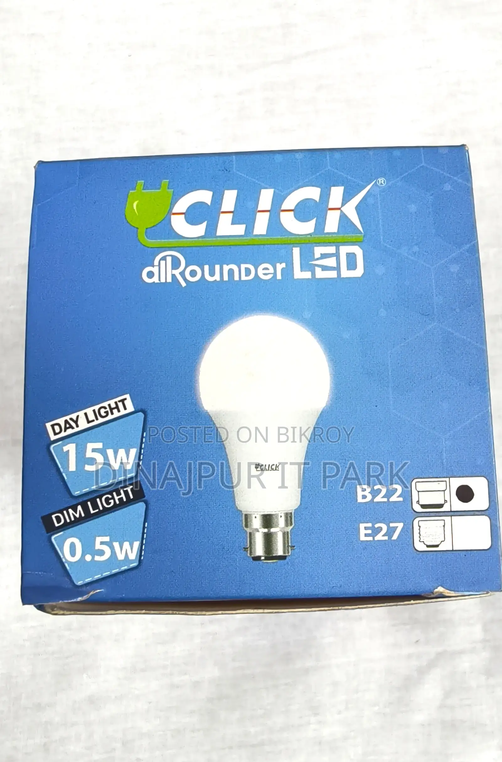 Click Allrounder Led 15 Watt Day Light Bulb