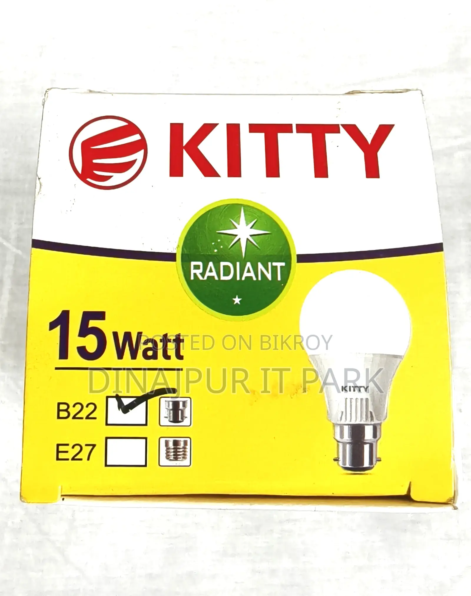 Kitty Radiant 15 Watt LED Bulb