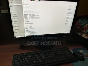 ডেস্কটপ কম্পিউটার ১৬জিবি ইন্টেল কোর আই৩ এইচডিডি+এসএসডি ৫১২জিবি