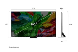 100 Inch LG QNED Evo AI QNED86 MiniLED Smart TV 2025