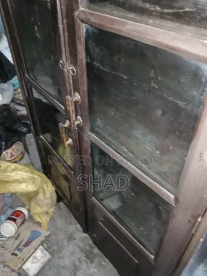 A teak wood wardrobe will be sold