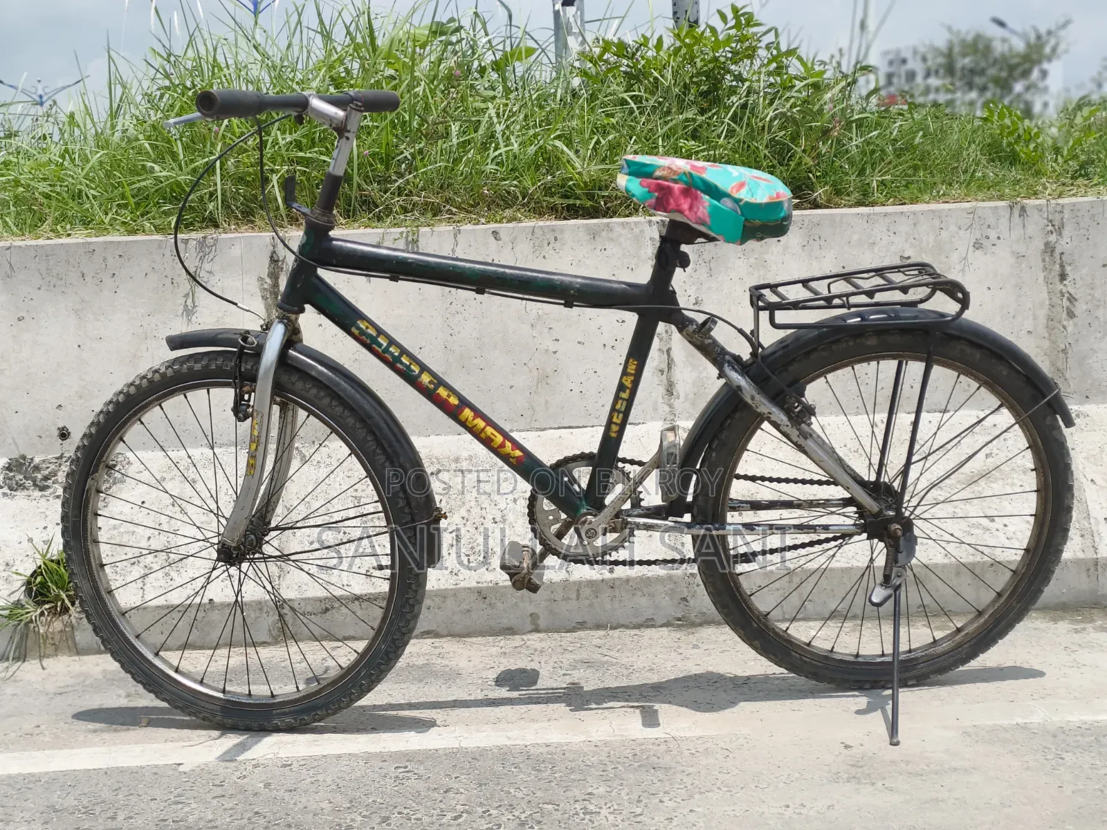 The bicycle will be sold