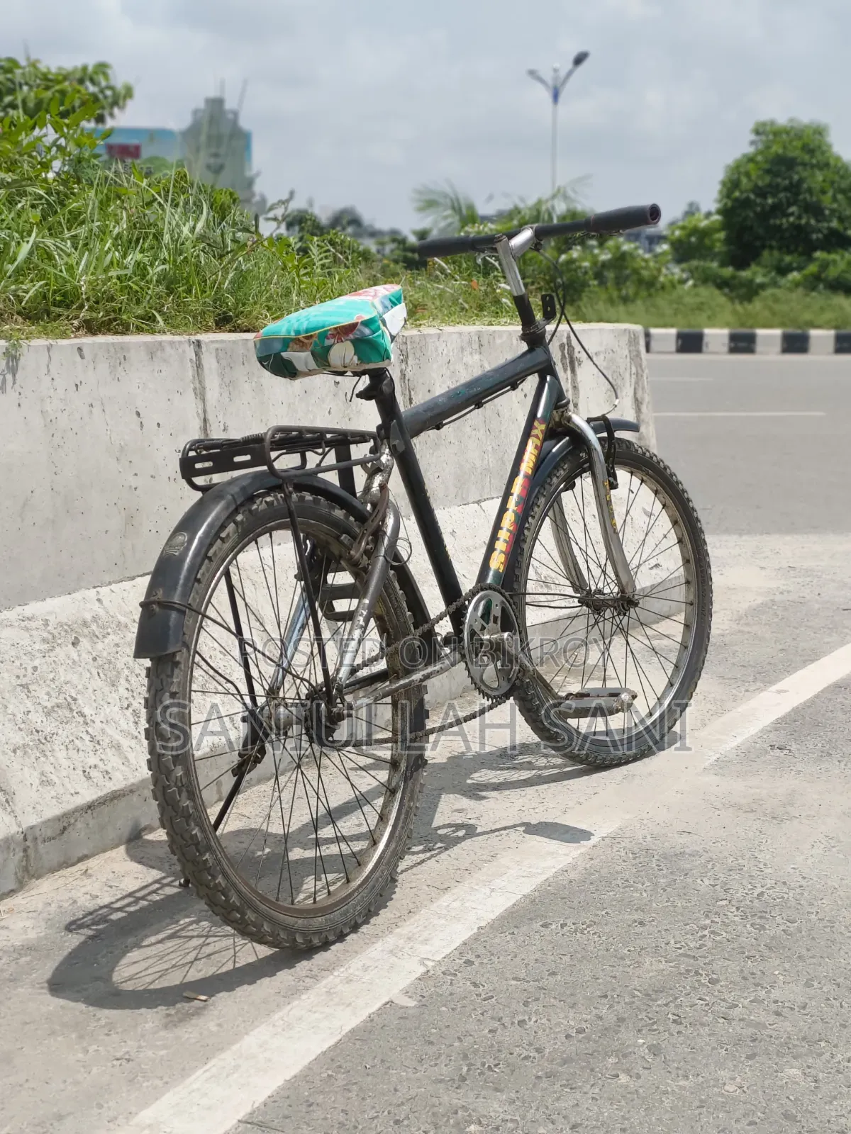 The bicycle will be sold