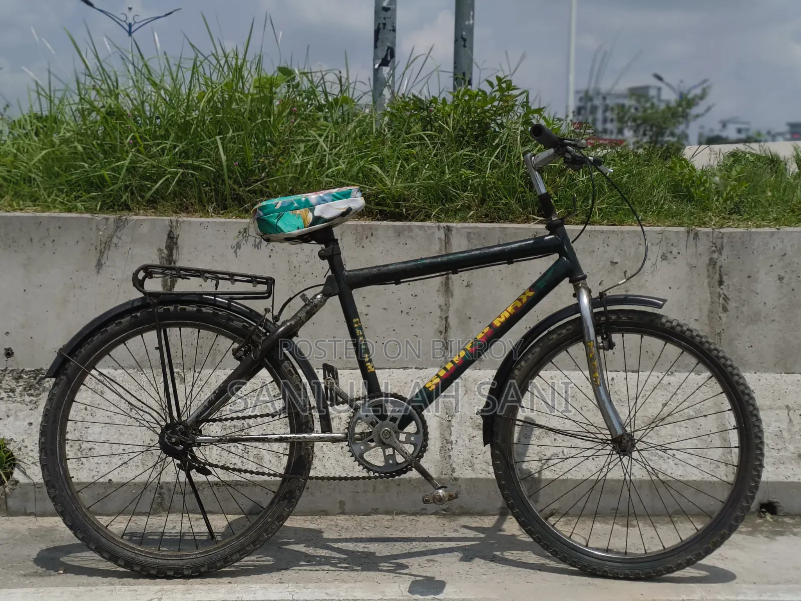 The bicycle will be sold