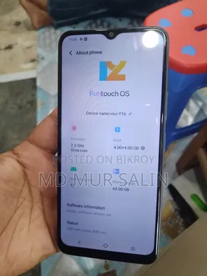 Vivo Y16 64 GB Gray
