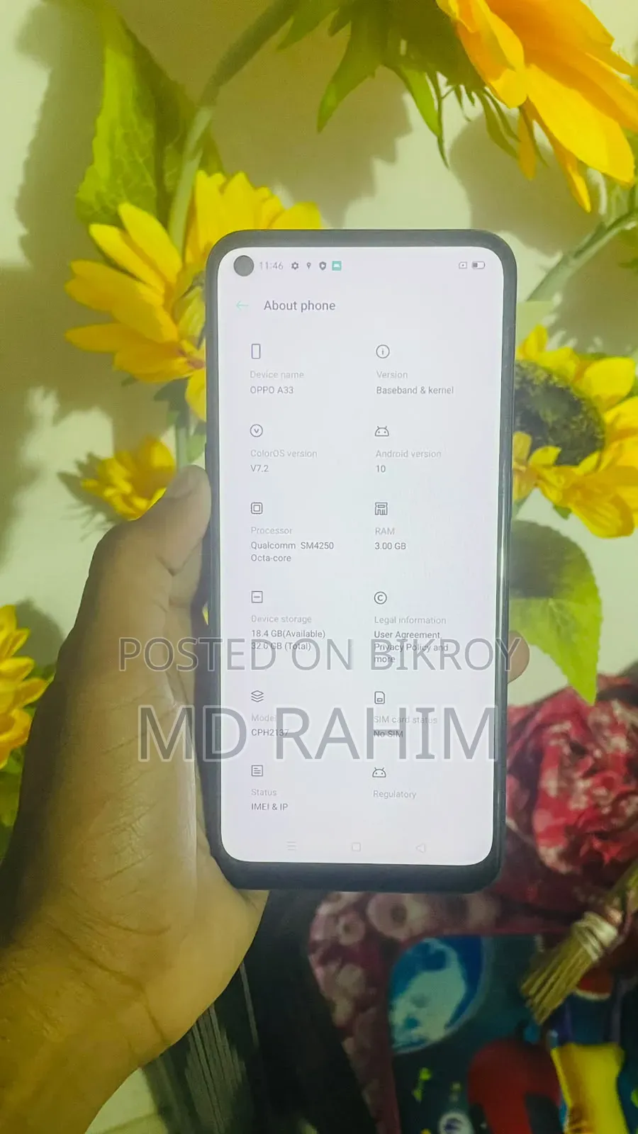Oppo A33 32 GB Black