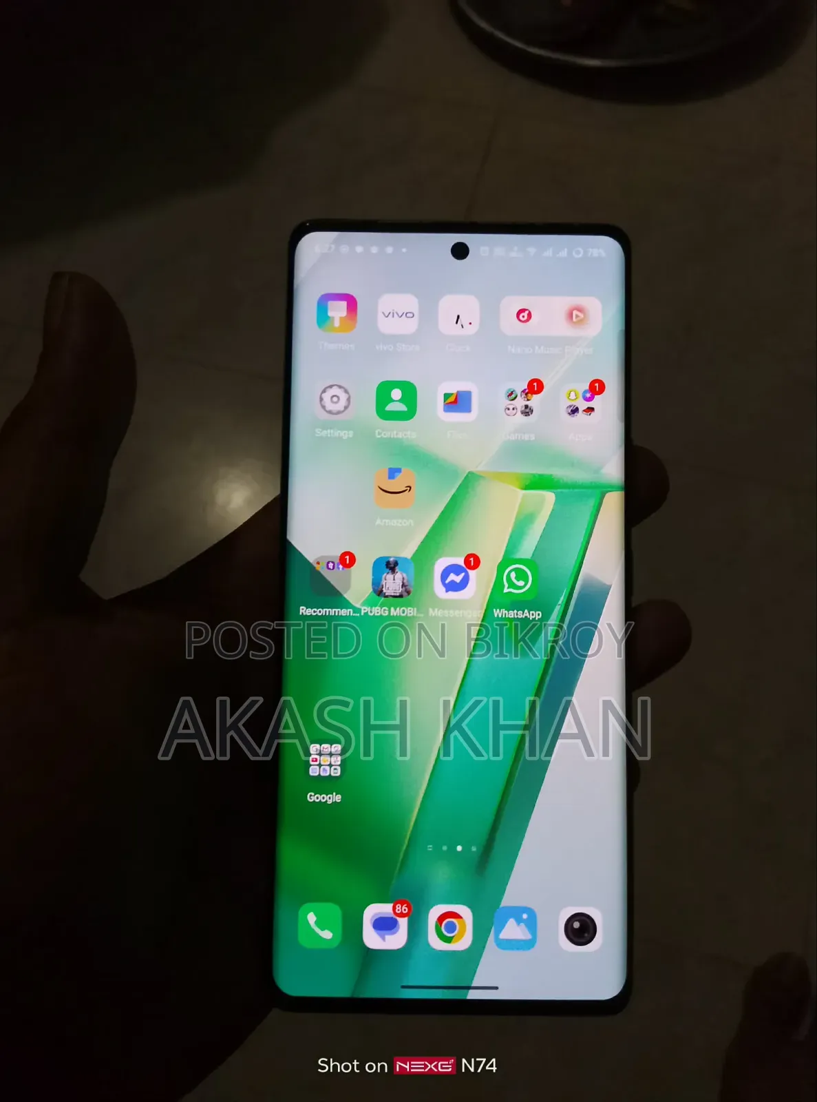 Vivo T2 (India) 128 GB White