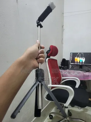 Black Selfie Stick R1s 3 in 1 Bluetooth Remote Control Phone