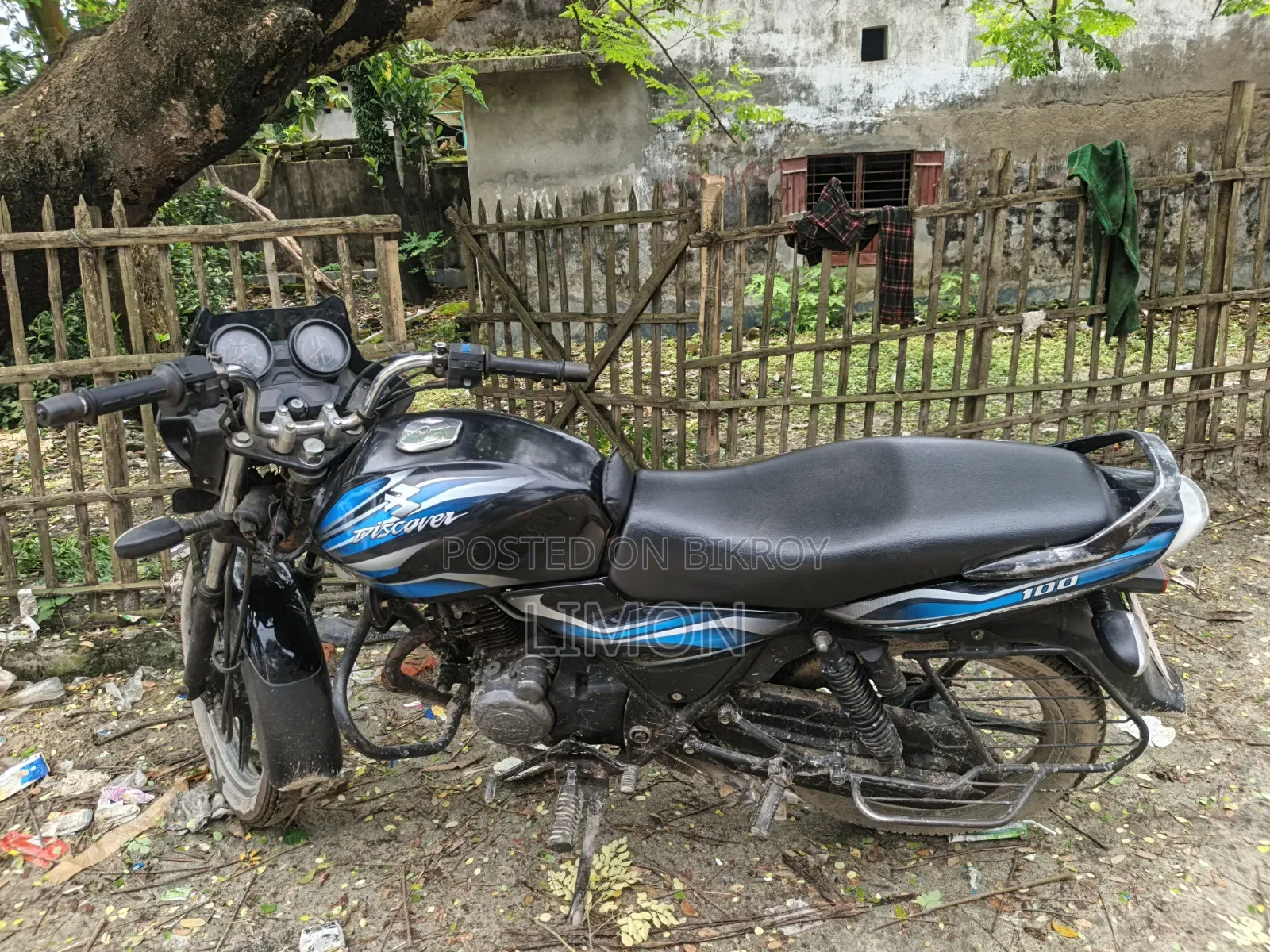 Bajaj Discover 100 2010 Blue