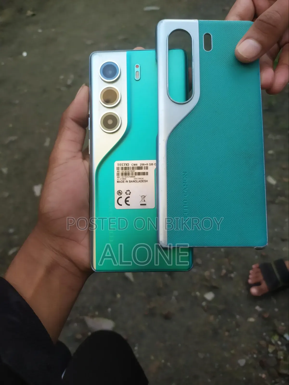 Tecno Camon 40 Pro 4G 256 GB Green