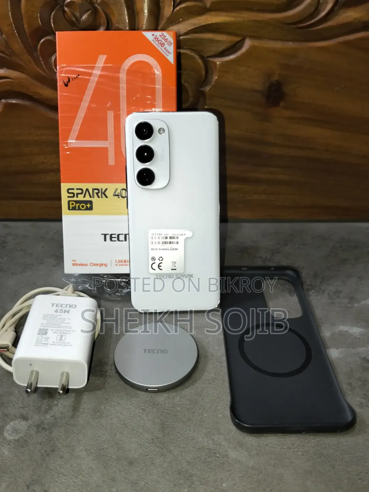 Tecno Spark 40 Pro+ 256 GB White