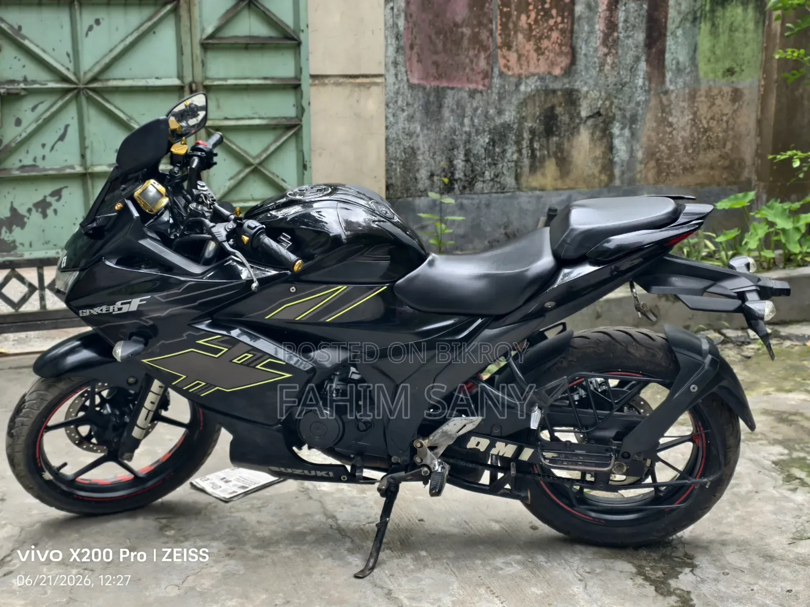 Suzuki Gixxer SF 2021 Black