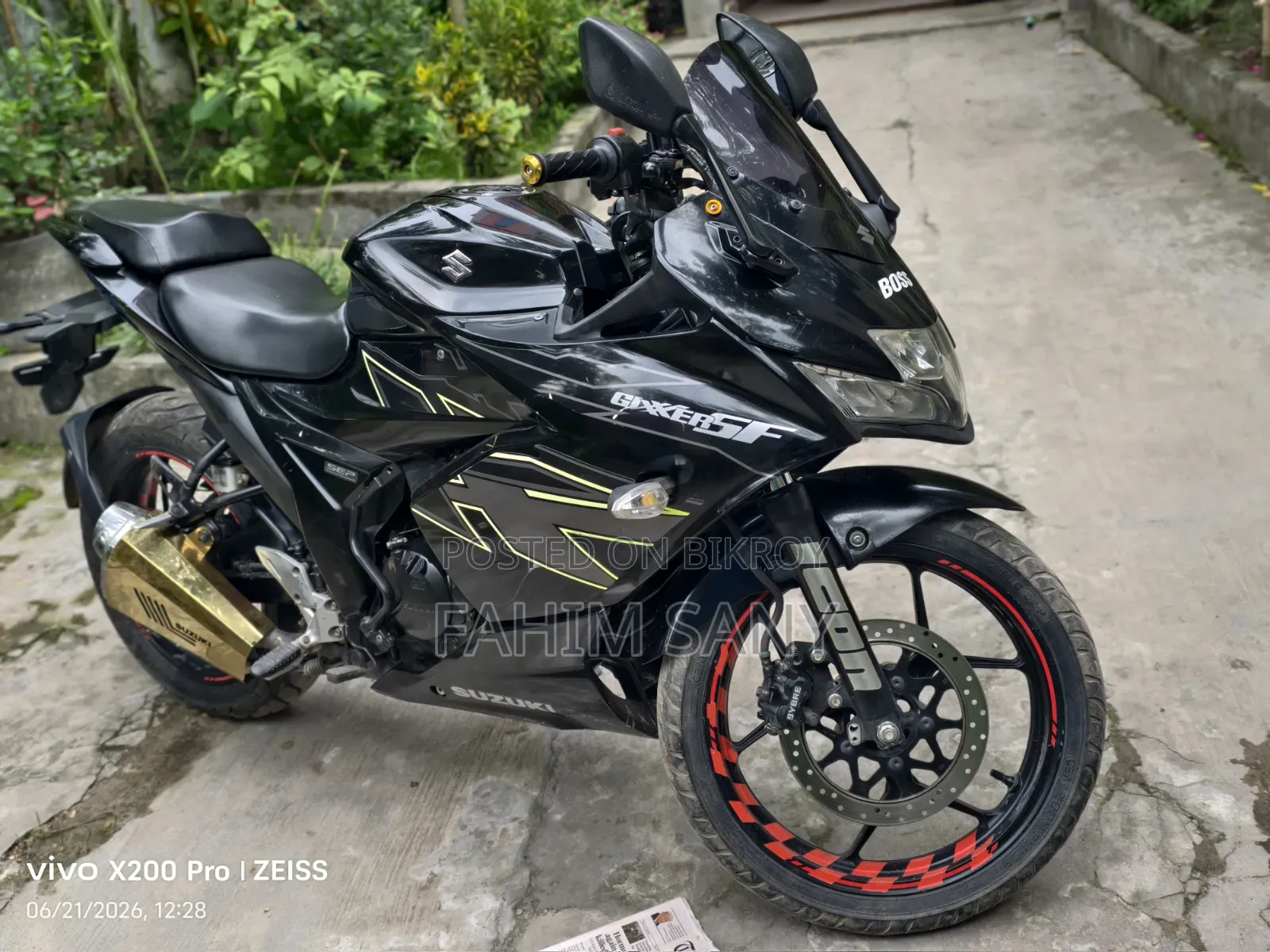 Suzuki Gixxer SF 2021 Black