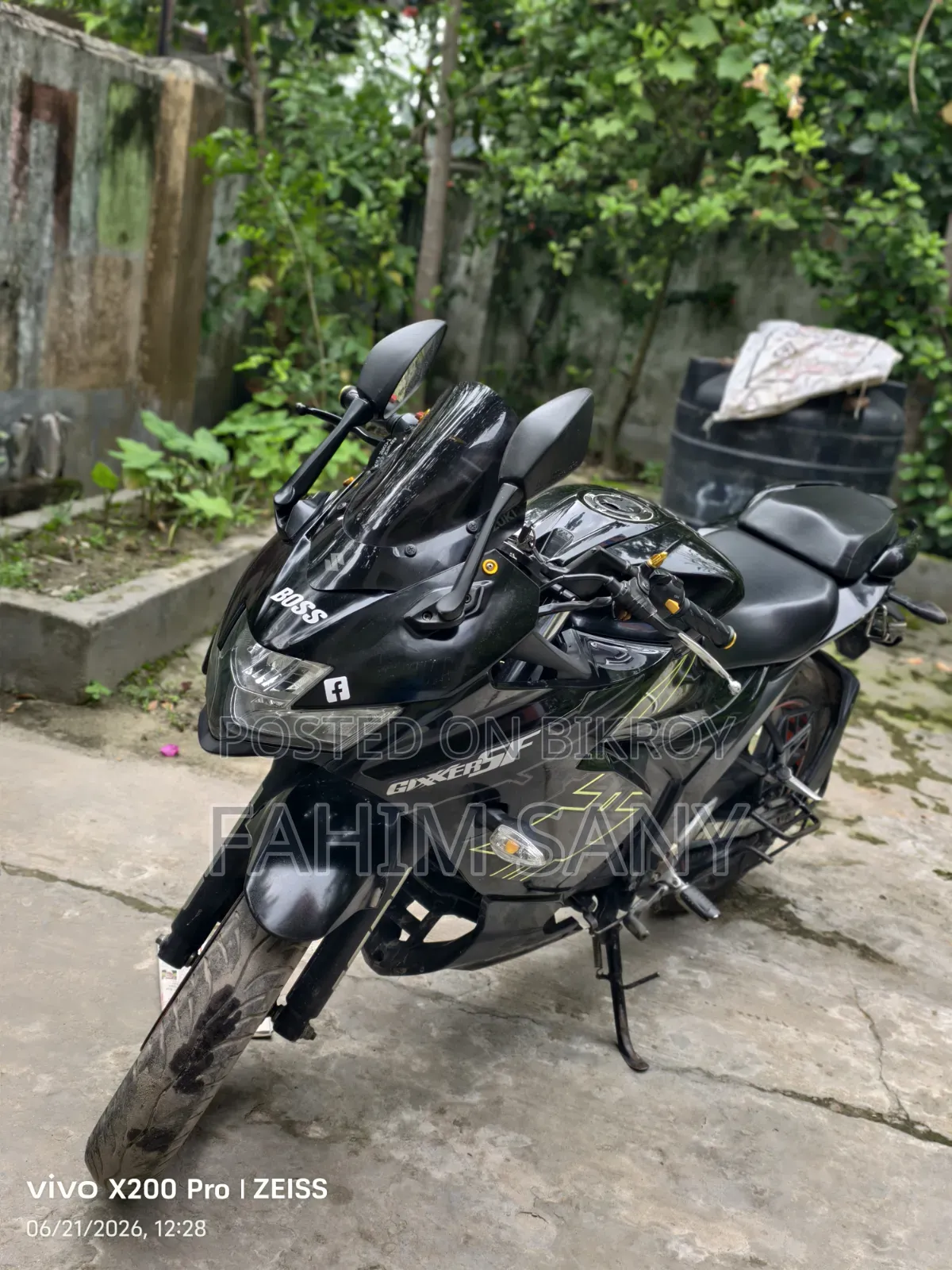 Suzuki Gixxer SF 2021 Black