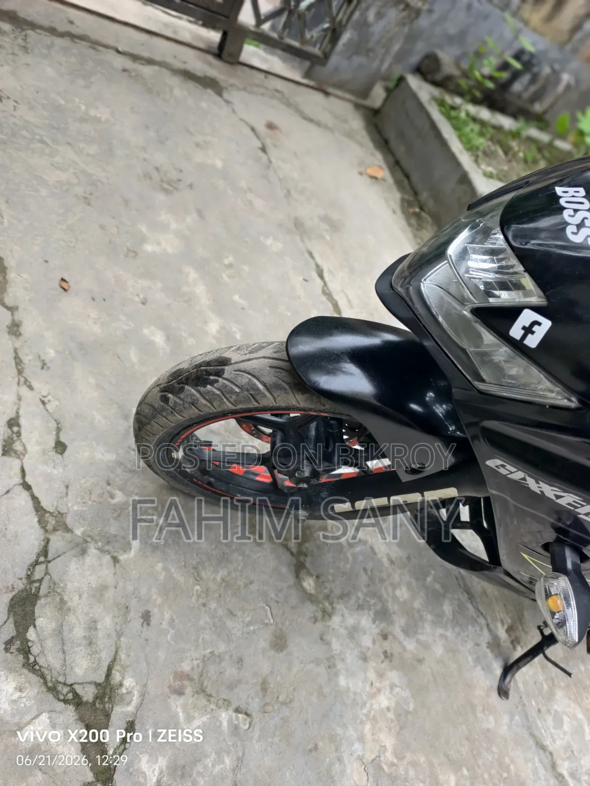 Suzuki Gixxer SF 2021 Black