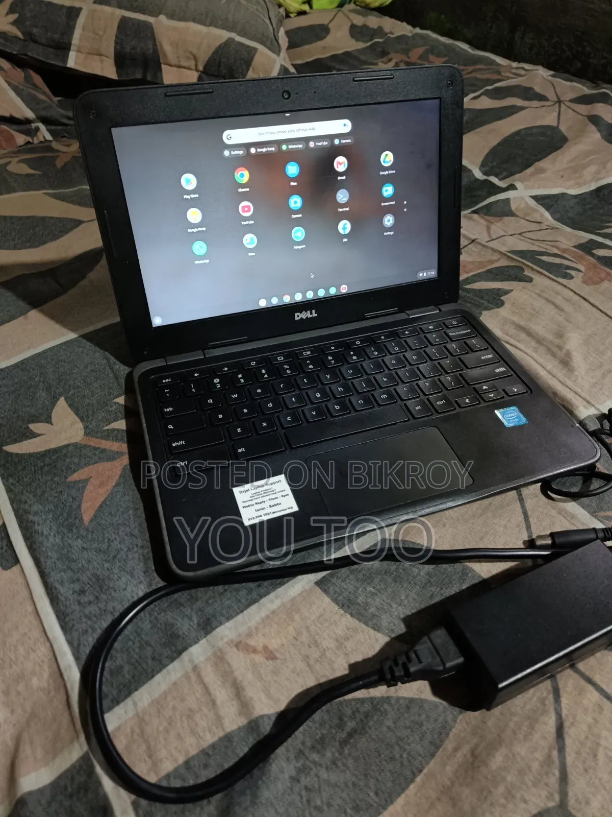 Laptop Dell Chromebook 3180 4GB Intel Pentium SSD 16 GB