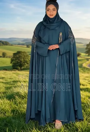 Nurjahan Abaya Dubai Cherry Fabric