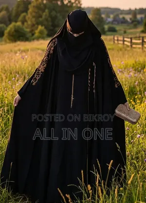 Nurjahan Abaya Dubai Cherry Fabric