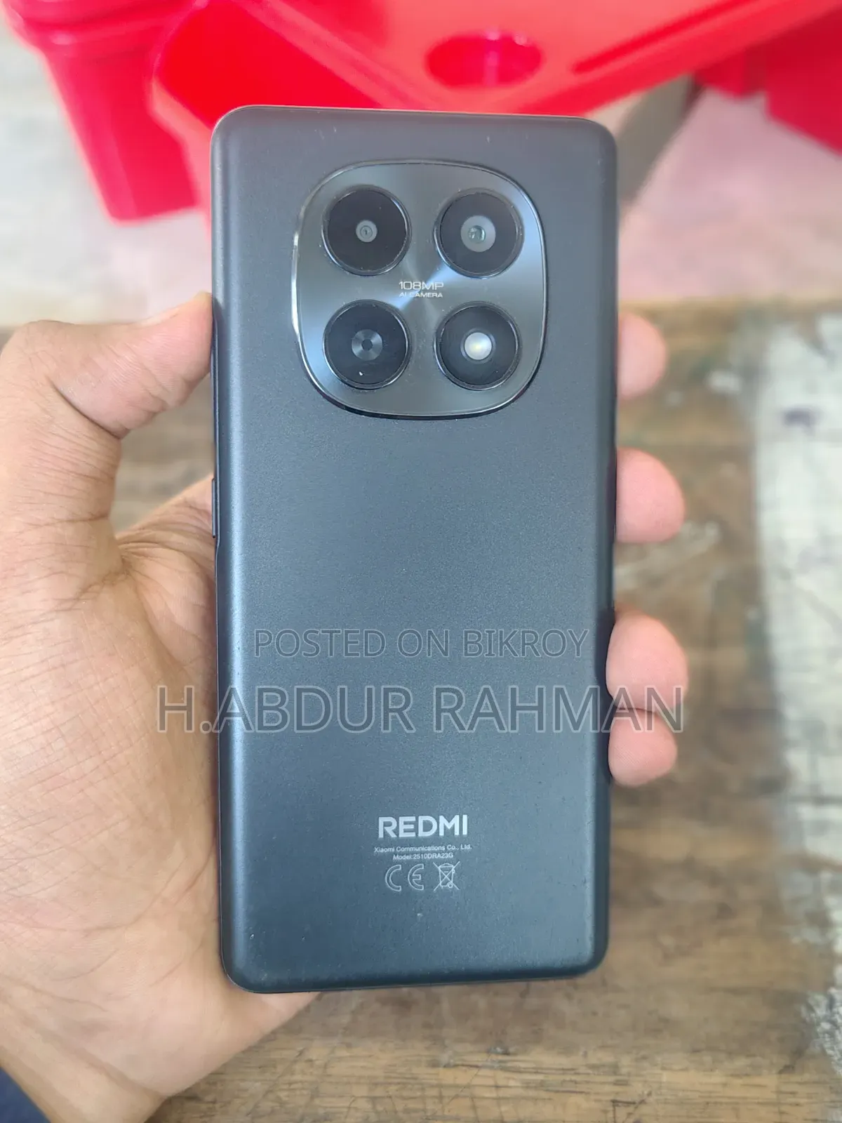Xiaomi Redmi Note 15 256 GB Black